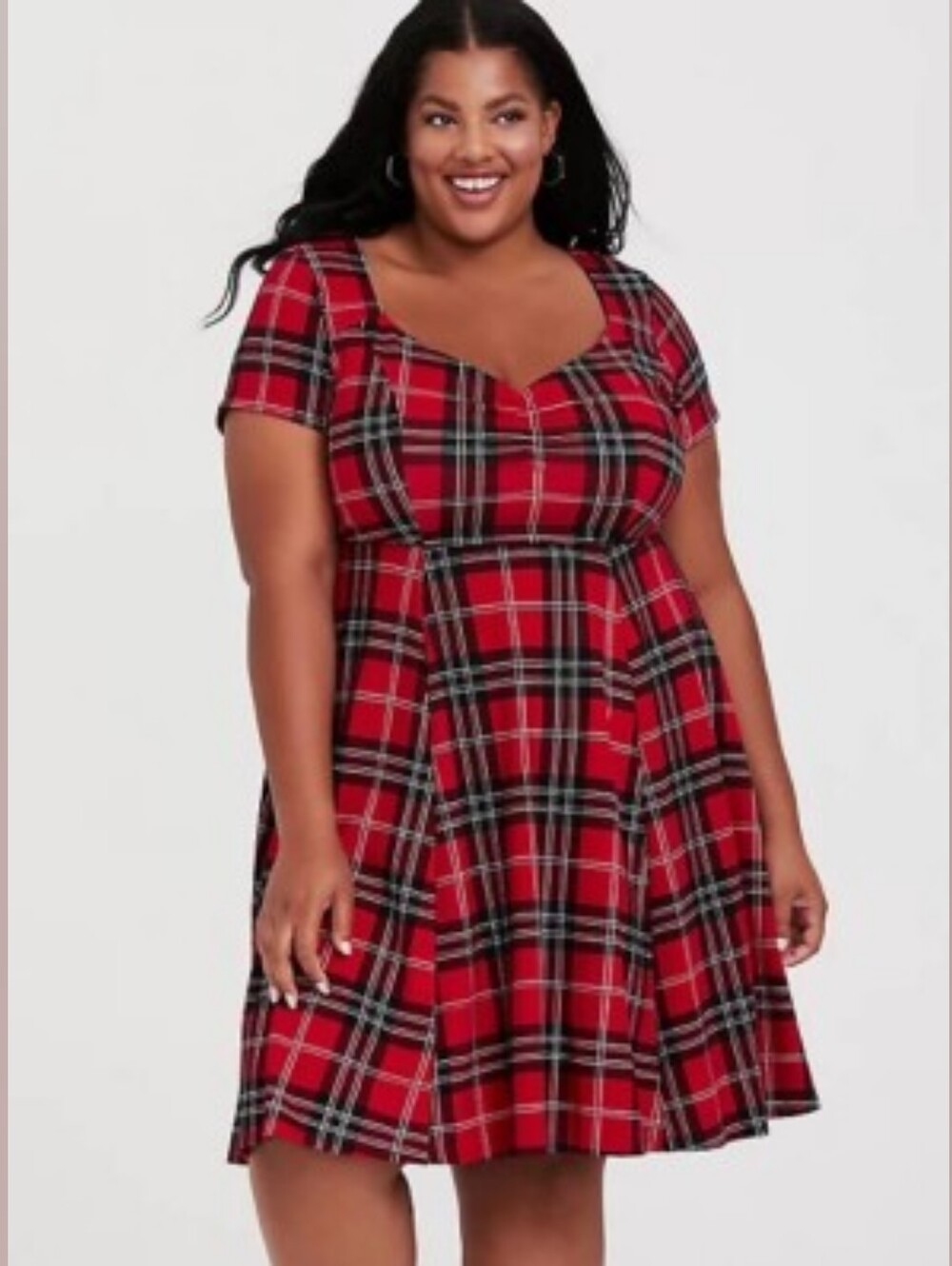 Torrid Plaid Skater Dress